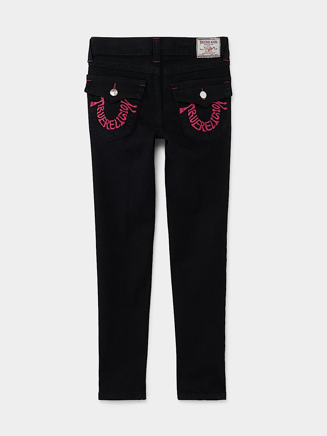 GIRLS WARPED LOGO JEAN