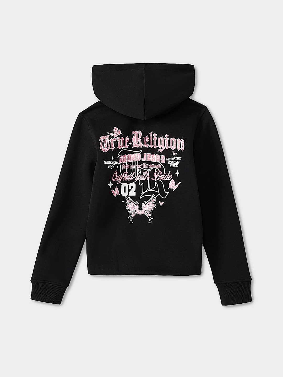 SUDADERA CON CAPUCHA ESTILO PULLOVER CON DOBLADILLO ESTILO BURBUJA PARA NI&Ntilde;A, image 1