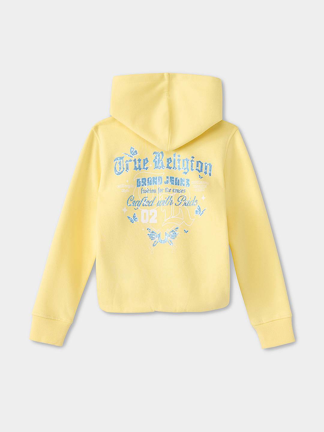 SUDADERA CON CAPUCHA ESTILO PULLOVER CON DOBLADILLO ESTILO BURBUJA PARA NI&Ntilde;A, image 1