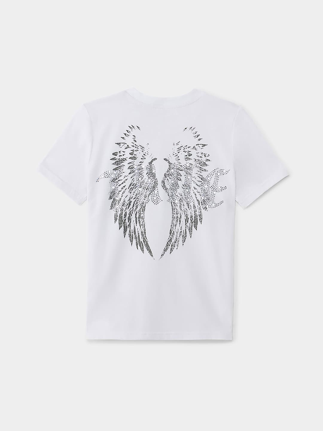 GIRLS CRYSTAL WING TEE, image 1