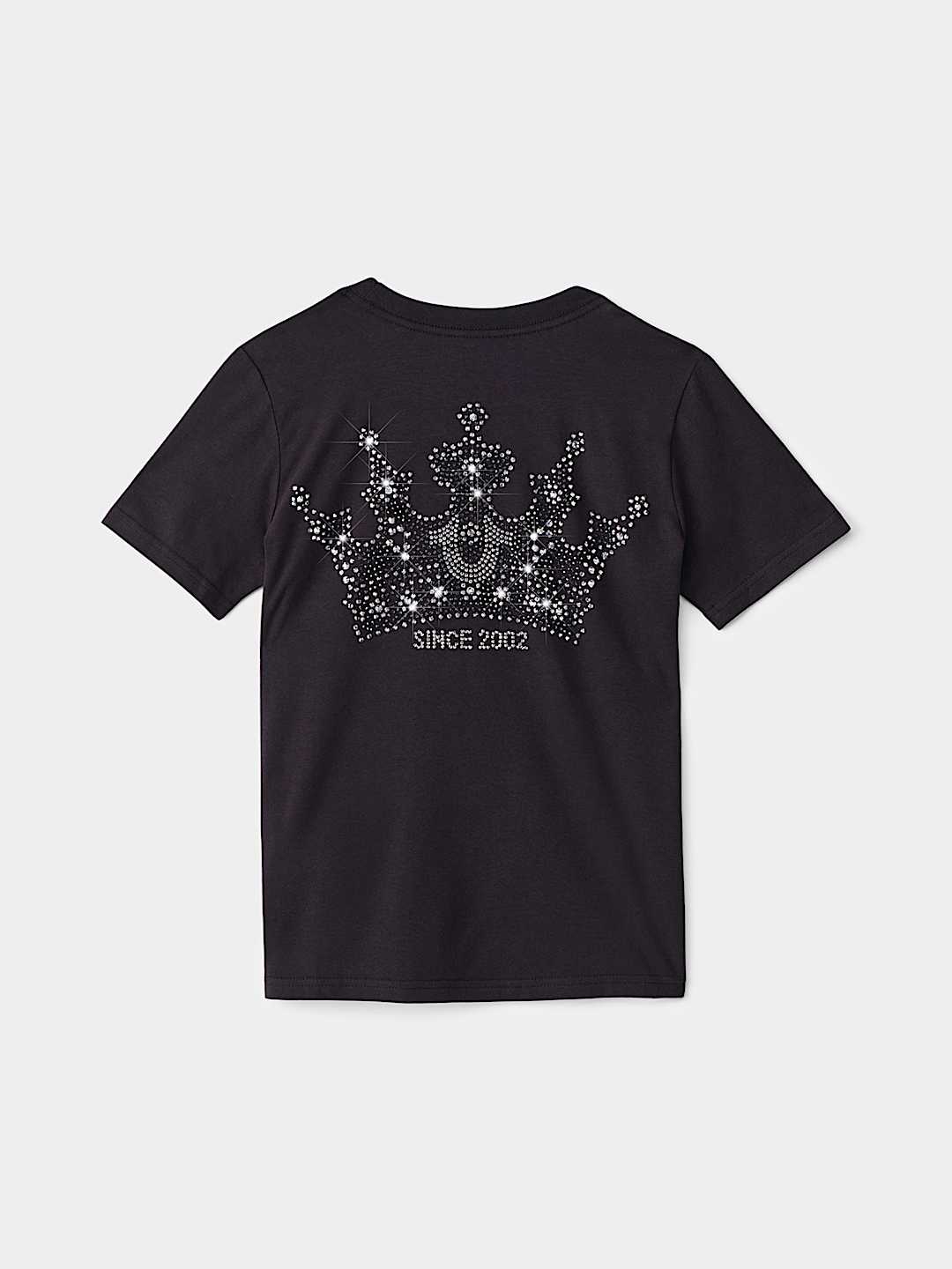 GIRLS CROWN HORSESHOE TEE