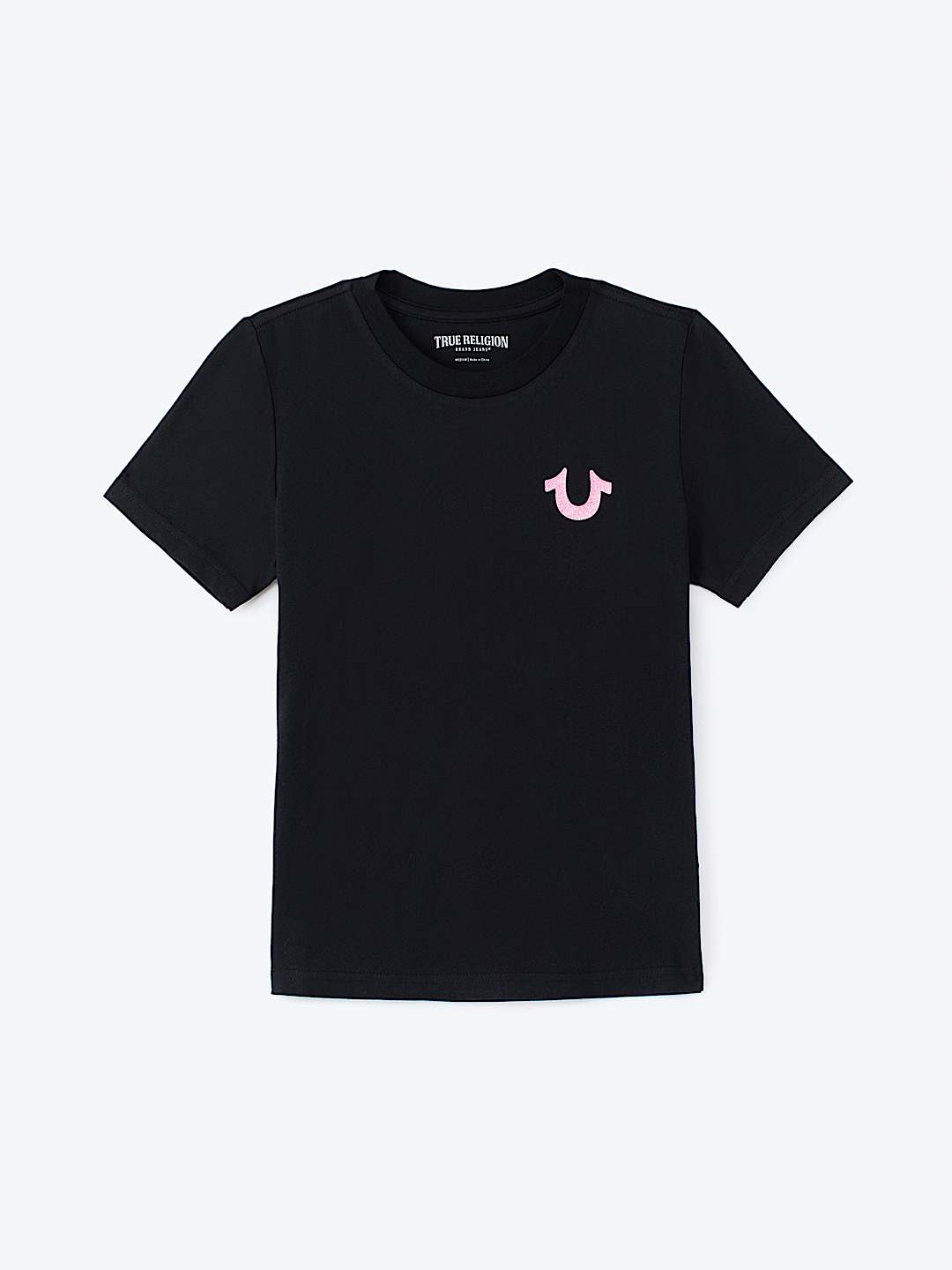 GIRLS GLITTER BUDDHA TEE