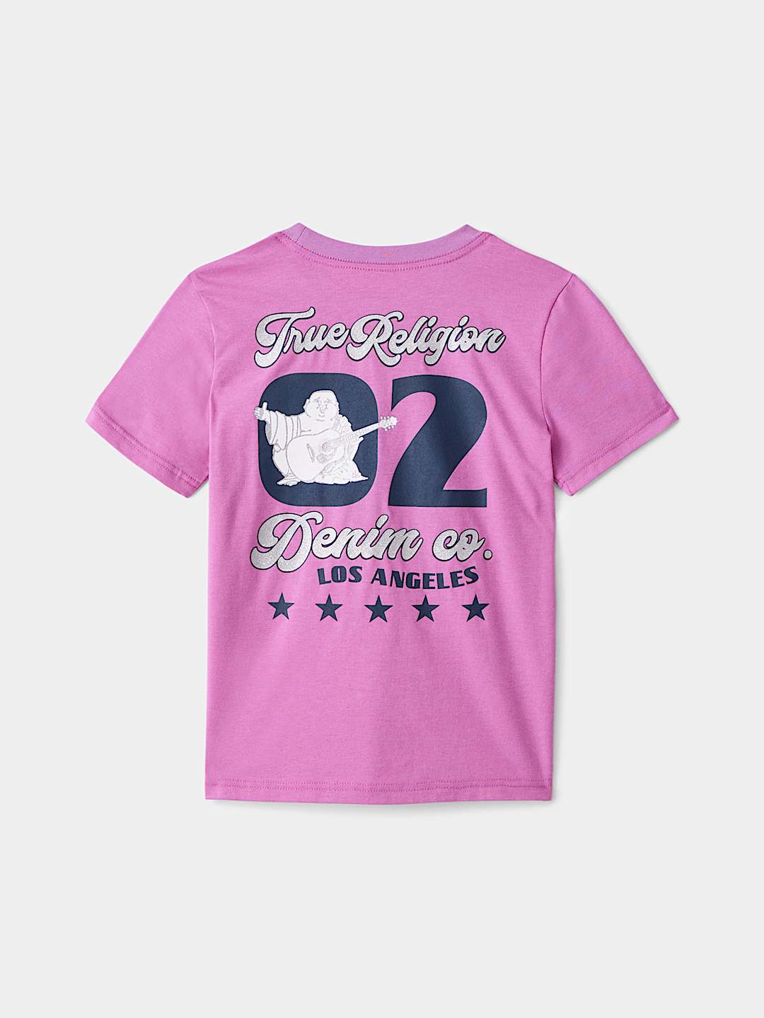 GIRLS GLITTER BUDDHA TEE