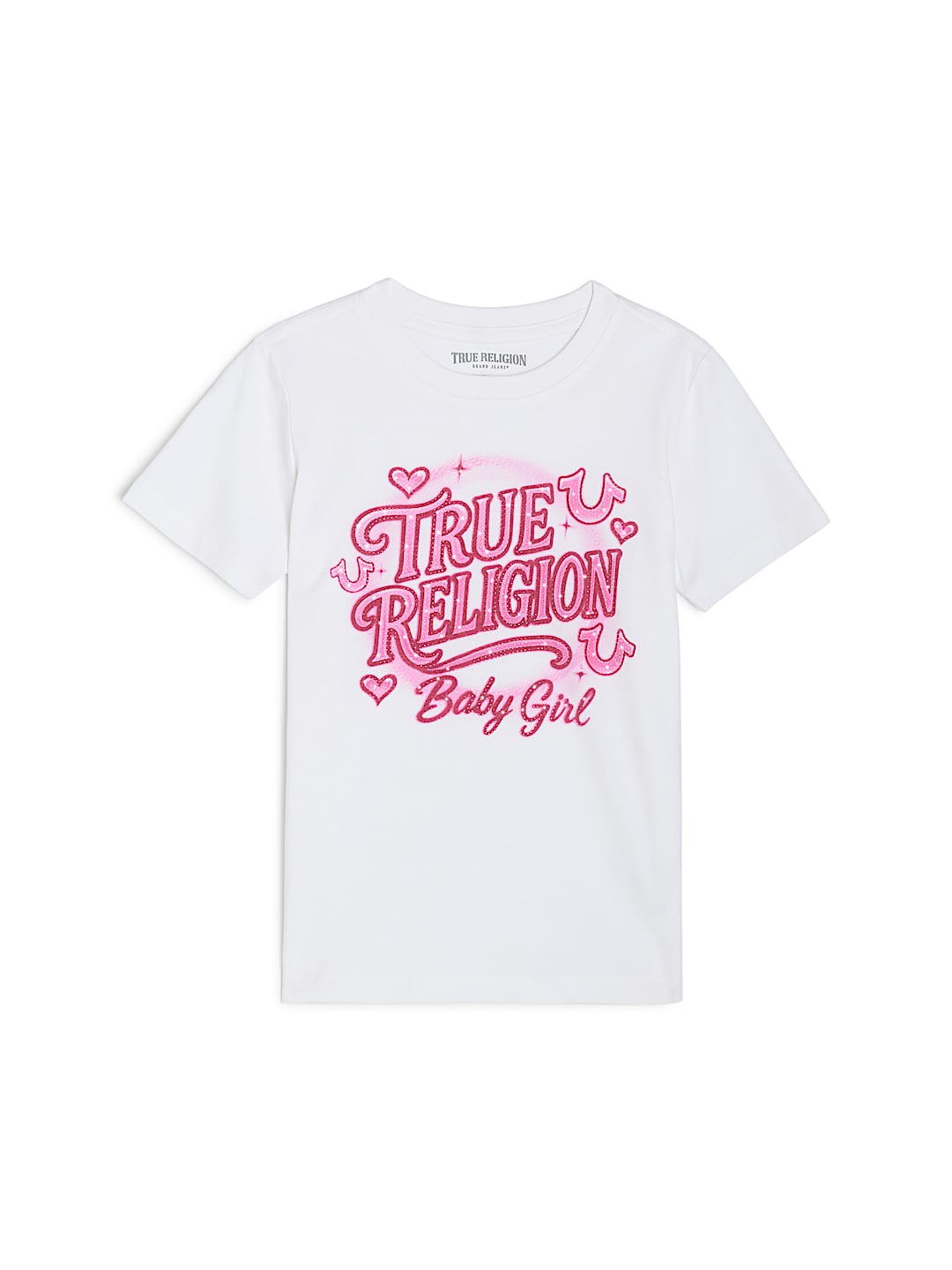 GIRLS LOVE LOGO CREWNECK TEE