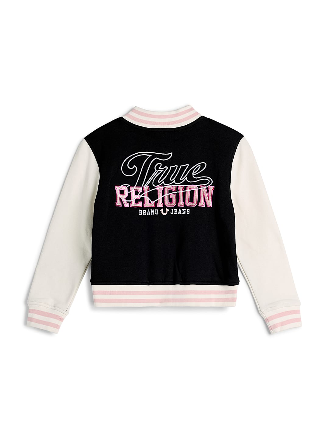 GIRLS FLEECE VARSITY JACKET