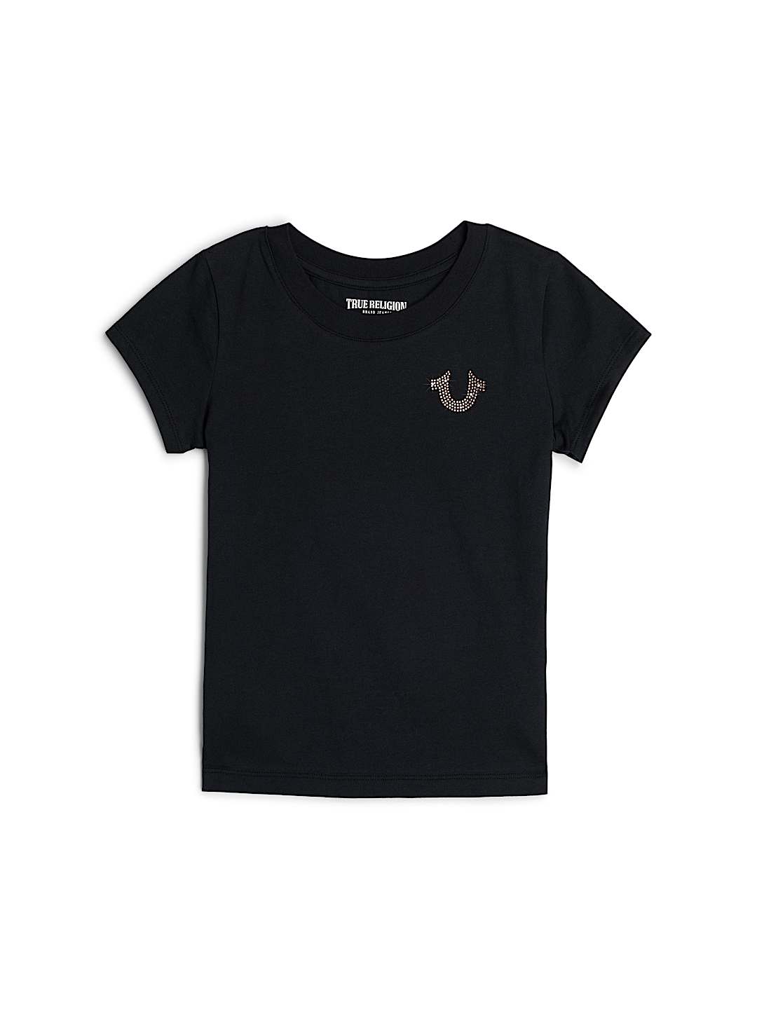 GIRLS FOIL CRYSTAL TEE