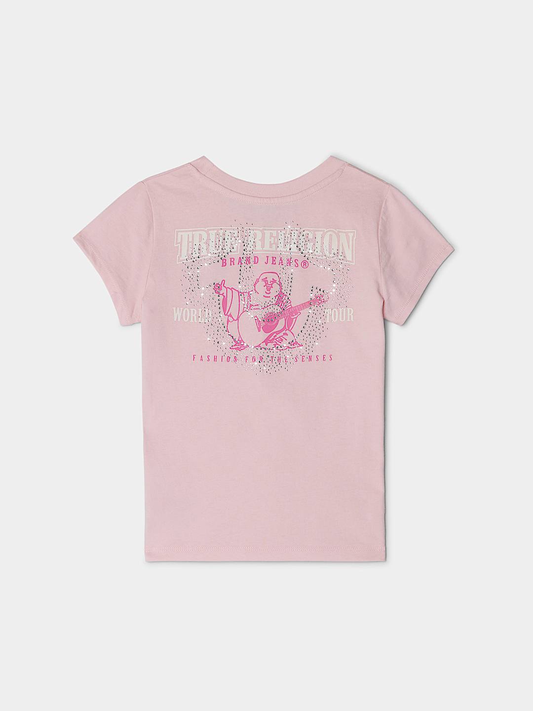 GIRLS FOIL CRYSTAL TEE