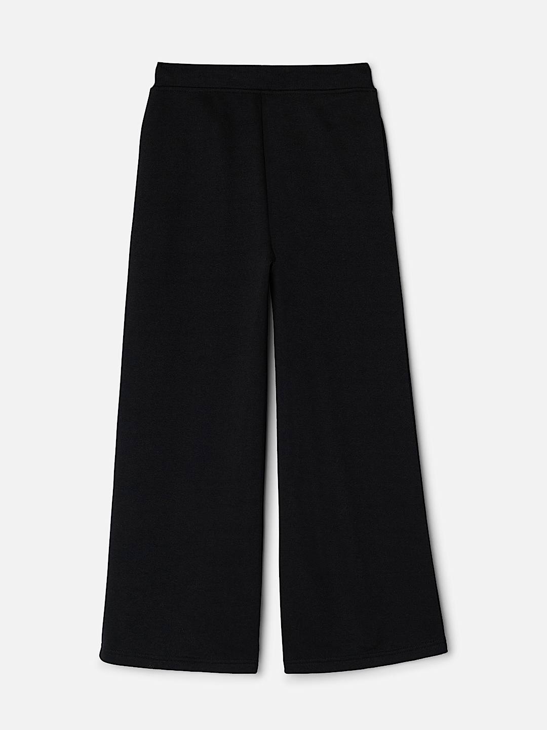 GIRLS RHINESTONE HORSESHOE WIDE LEG SWEATPANT