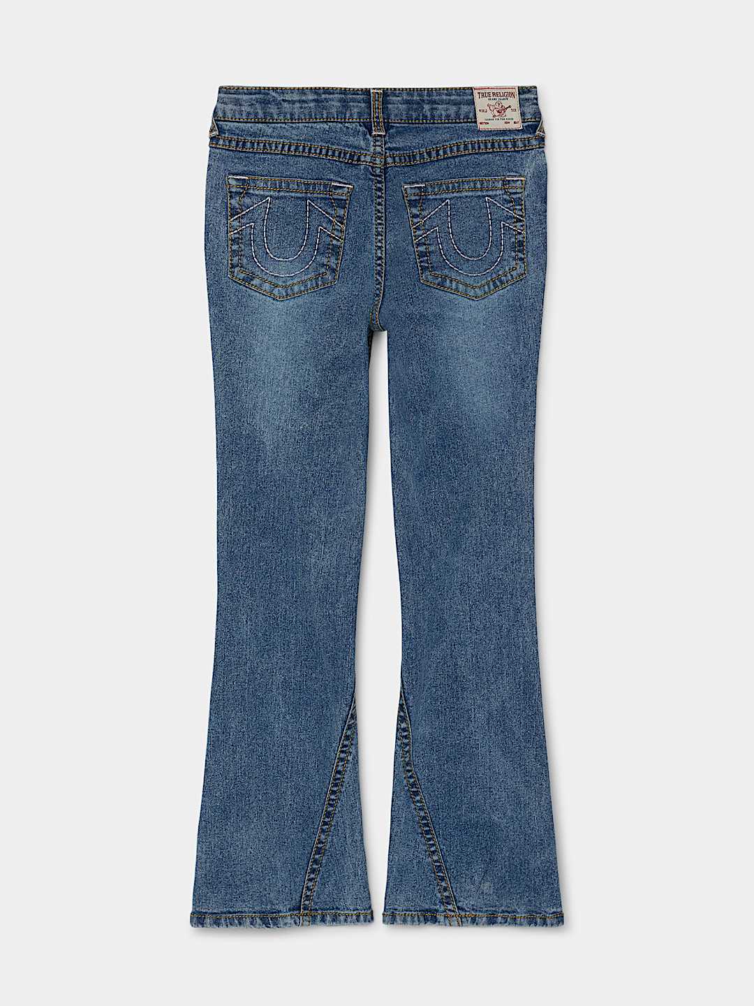GIRLS JOEY STUDDED FLARE JEAN