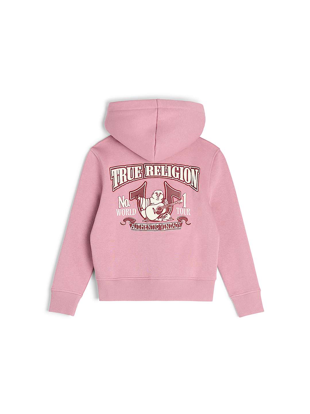 GIRLS SHERPA LINED ZIP HOODIE