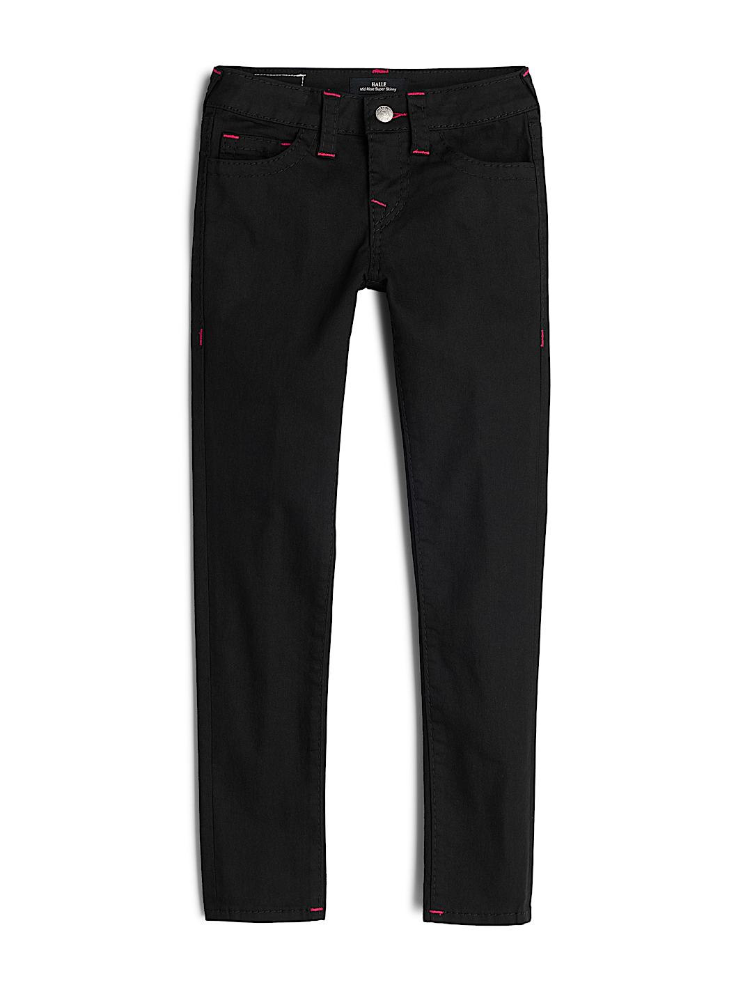 GIRLS HALLE LUREX BIG T SKINNY JEAN
