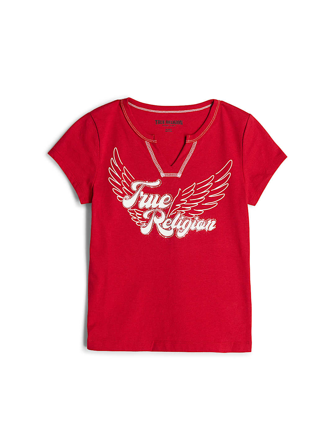 GIRLS V-NOTCH TEE