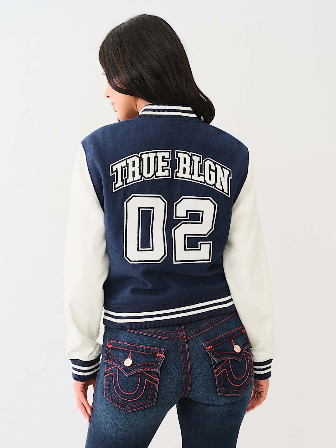 TRUE deals RELIGION VARSITY Jacket All American State