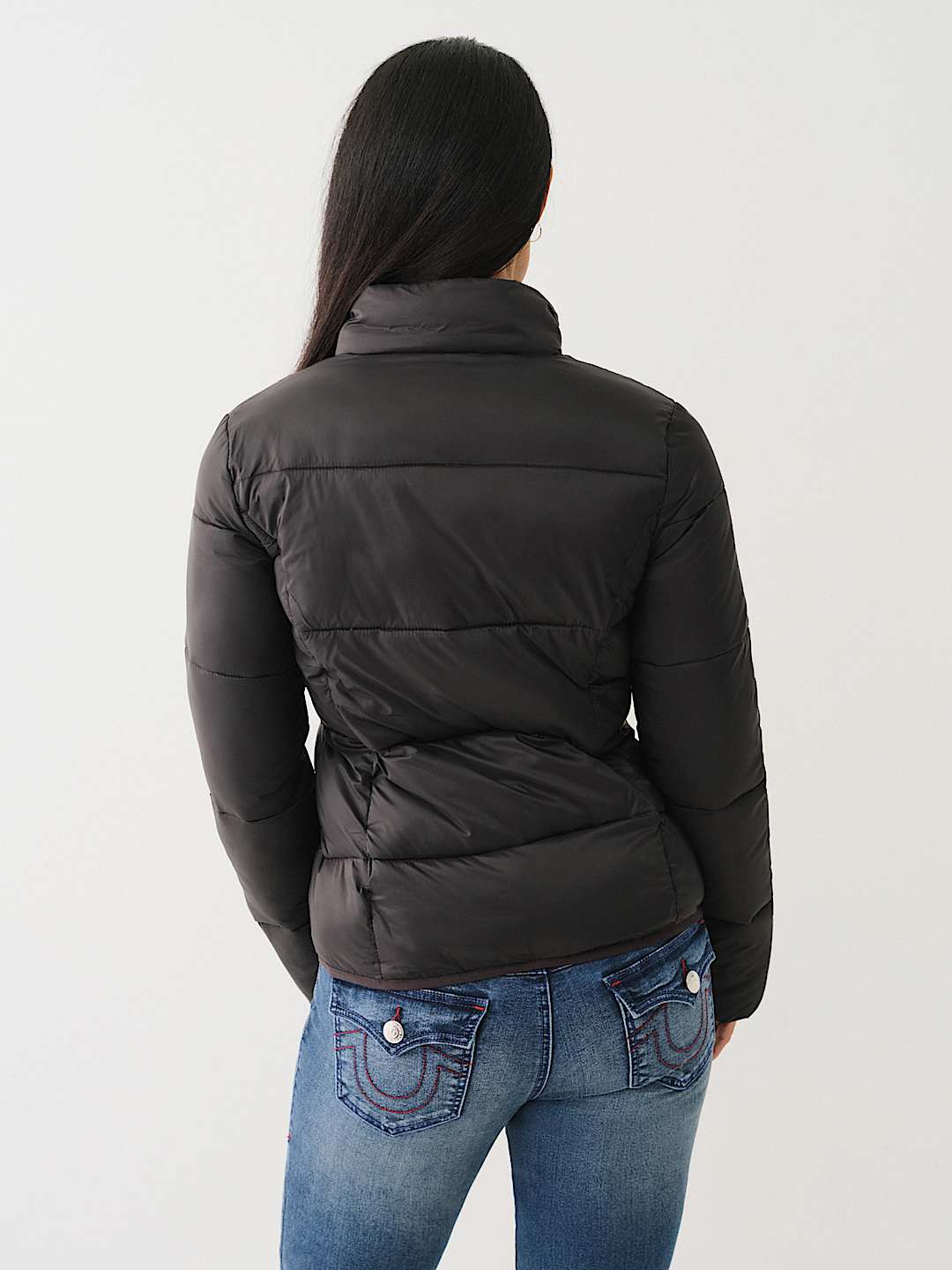 CHAQUETA ACOLCHADA SLIM CON LOGOTIPO DE HERRADURA, image 2