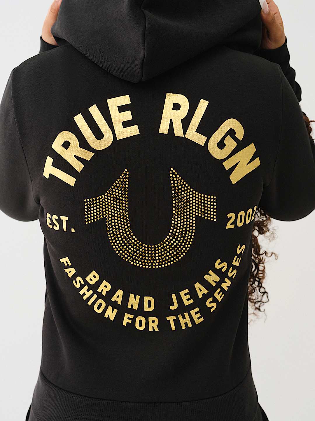 True selling religion mustard yellow zip up *FREE GIFT WITH PURCHASE*