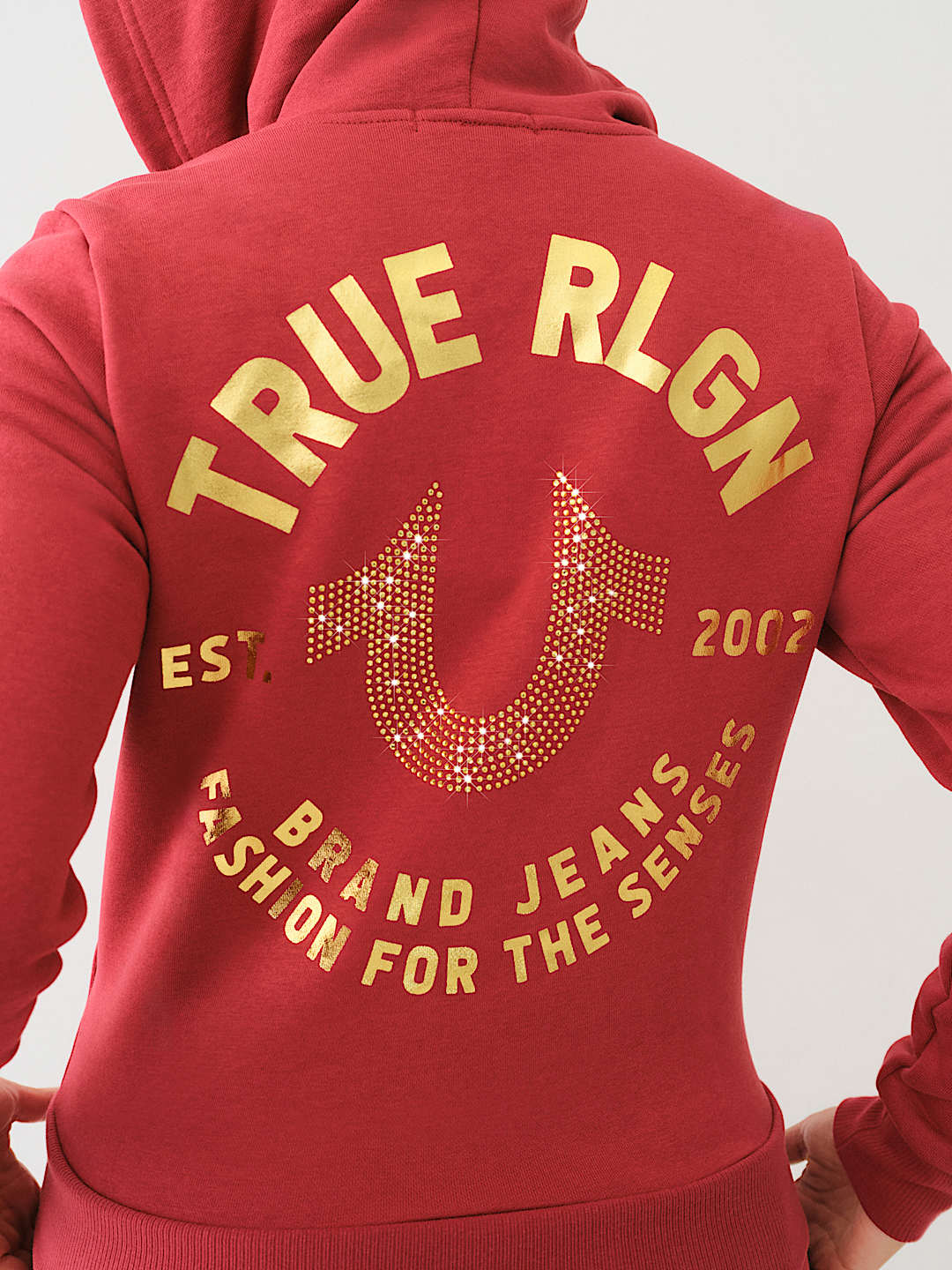 TRUE RELIGION ☆ バックロゴが印象的 ジップアップ フ―ディー True Religion Classic Logo Back Zip Hoodie | Zumiez