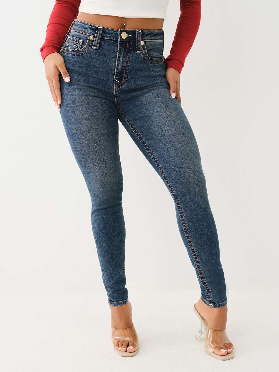 HALLE BIG T SUPER SKINNY JEAN