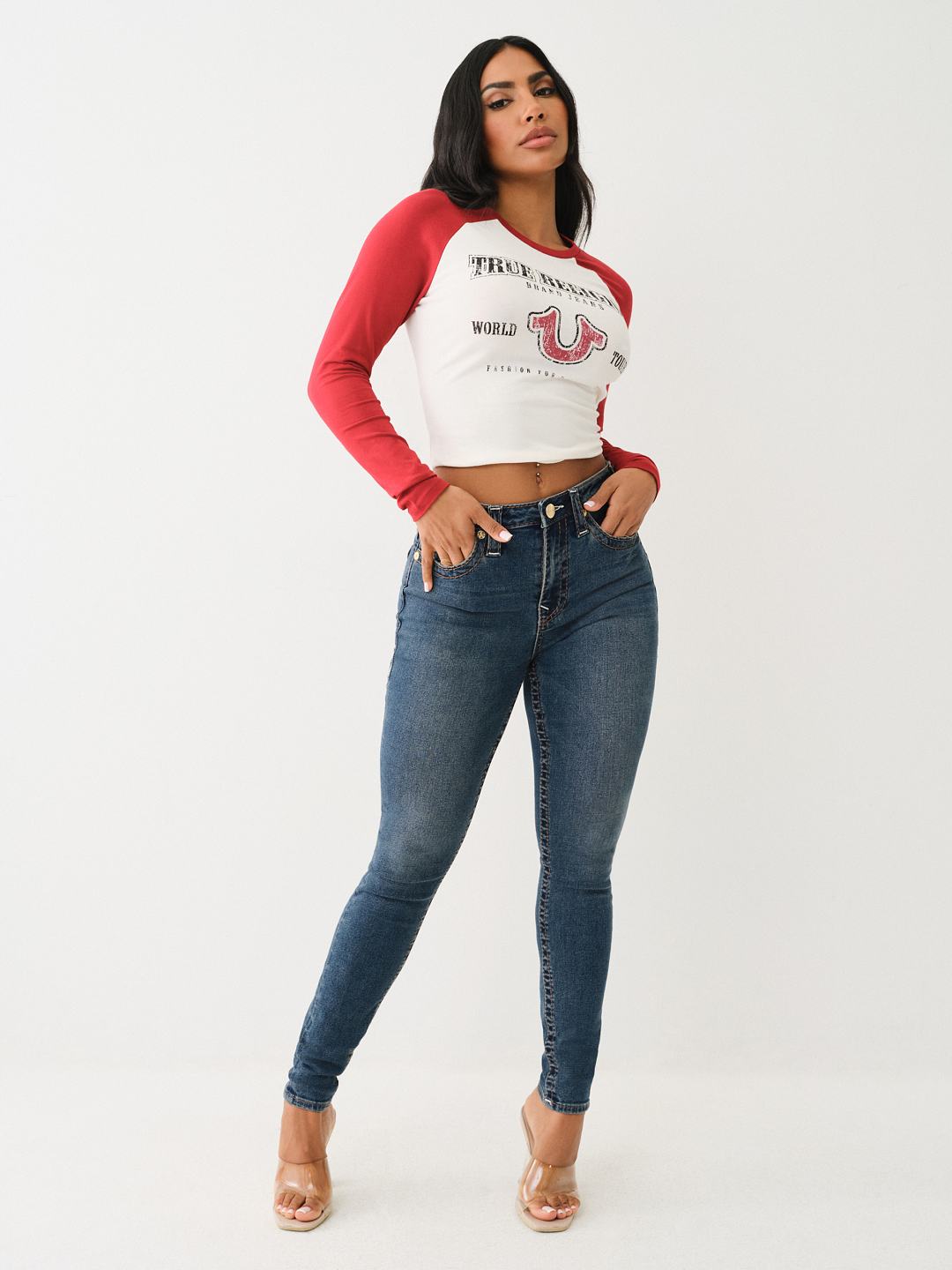 HALLE BIG T SUPER SKINNY JEAN