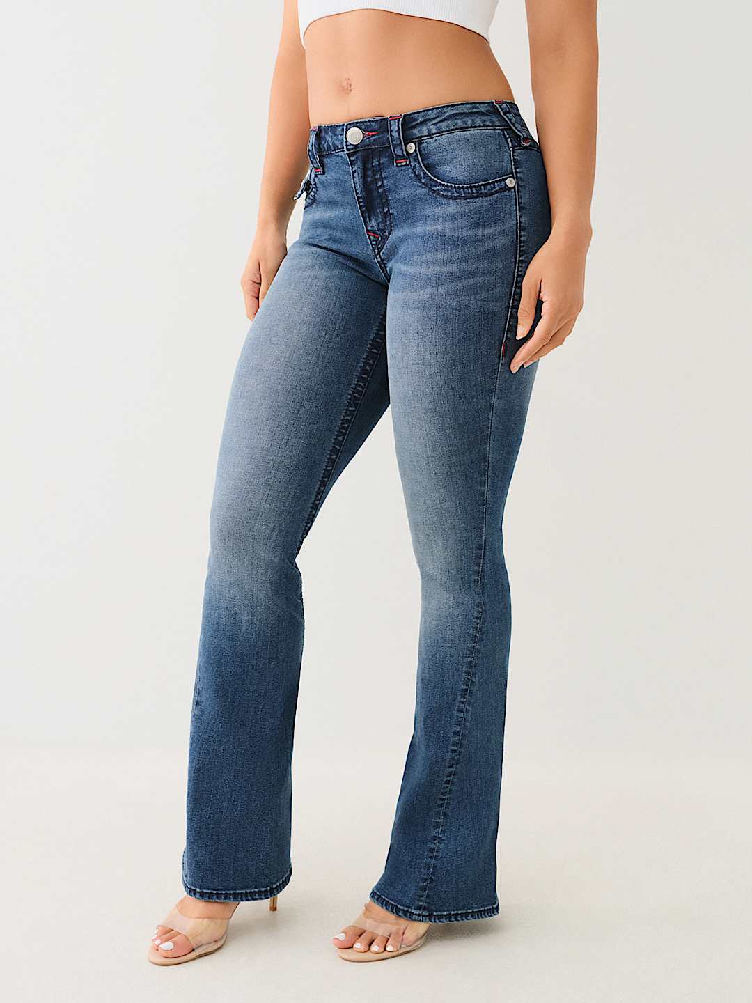 JOEY BIG T MID RISE FLARE JEAN | True Religion