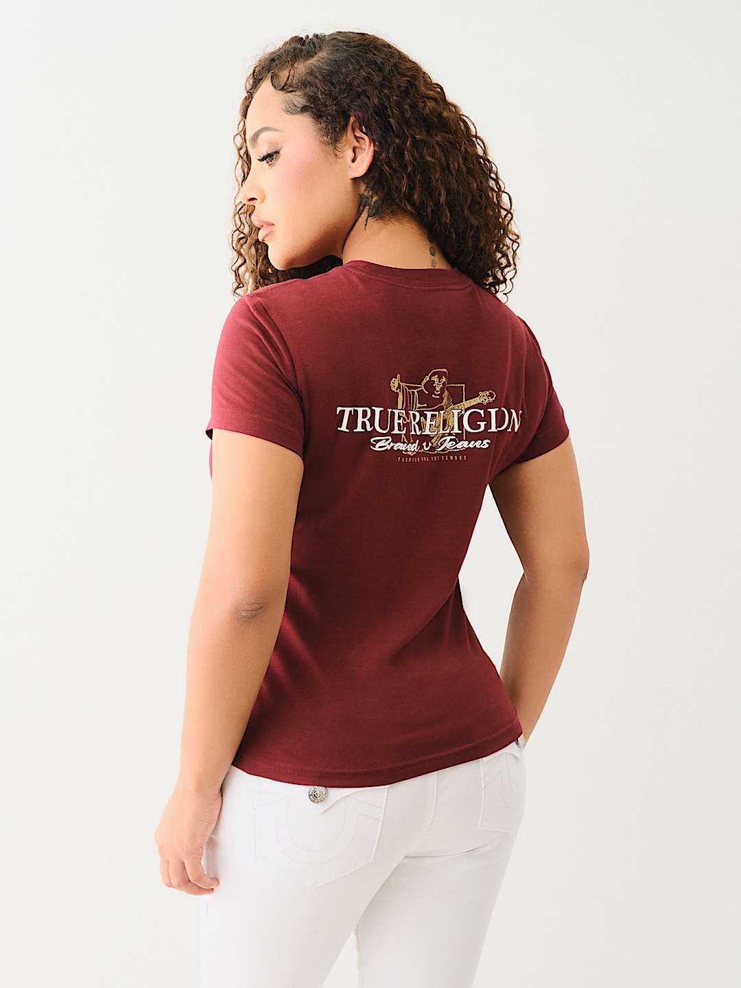 METALLIC BUDDHA TEE, image 5