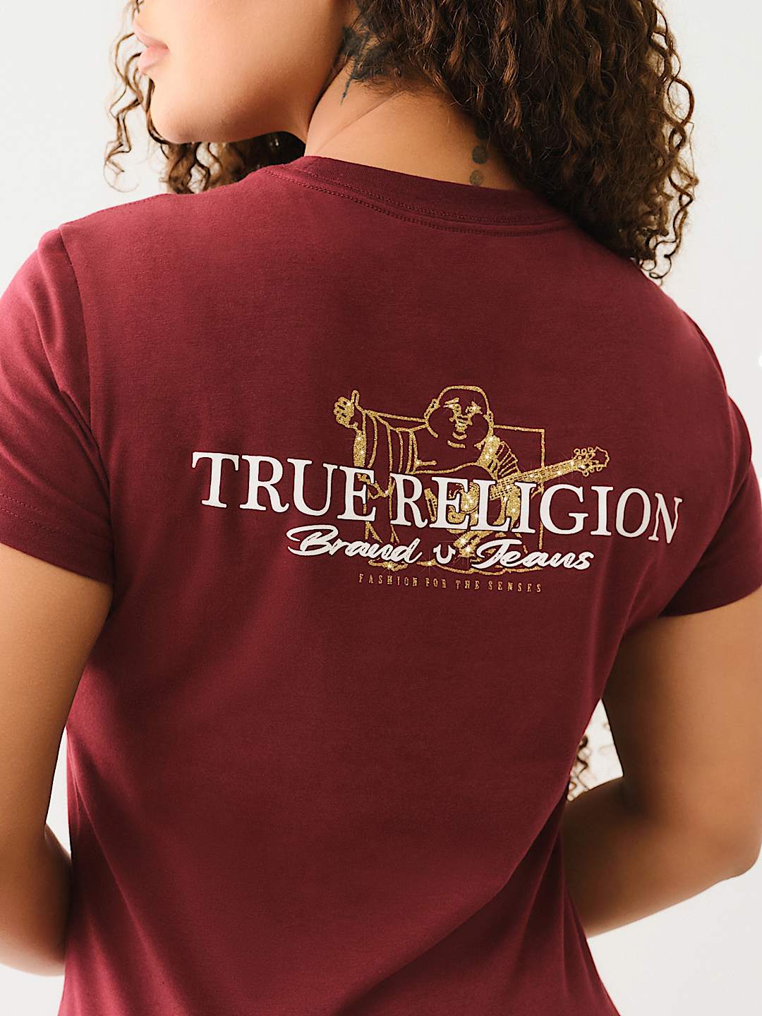 METALLIC BUDDHA TEE, image 1