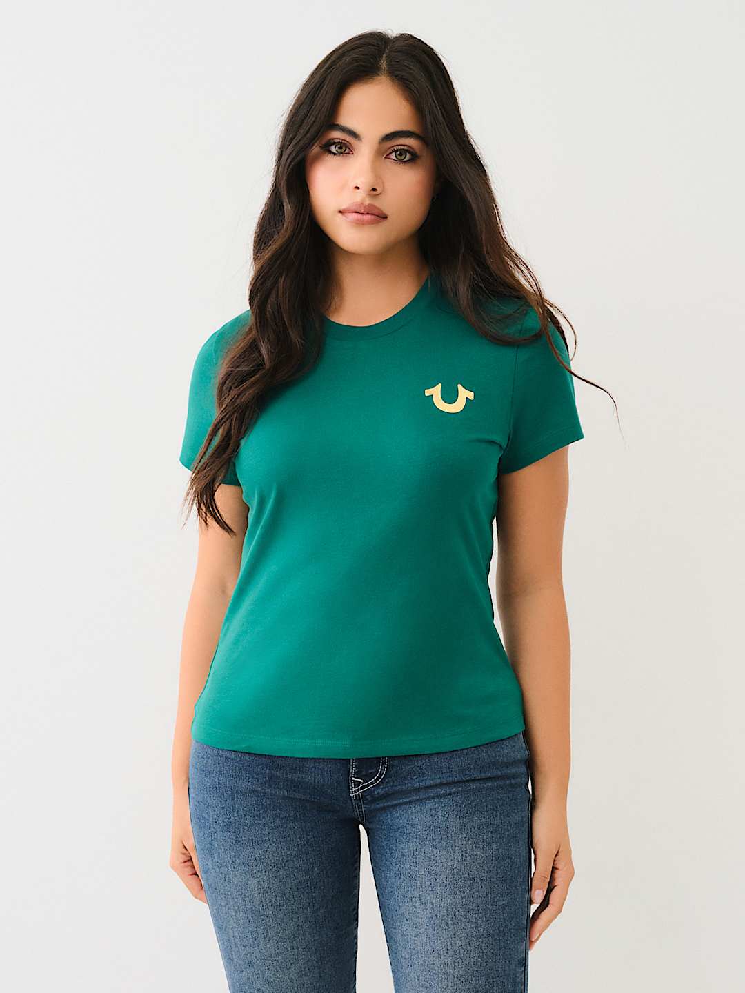 CLASSIC HORSESHOE CREW TEE, image 2