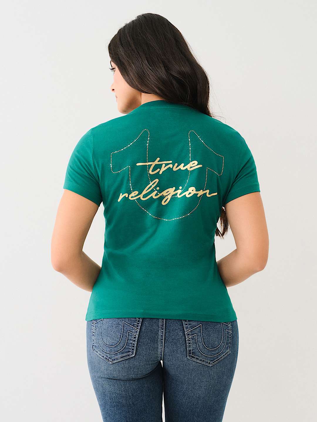 CLASSIC HORSESHOE CREW TEE, image 4