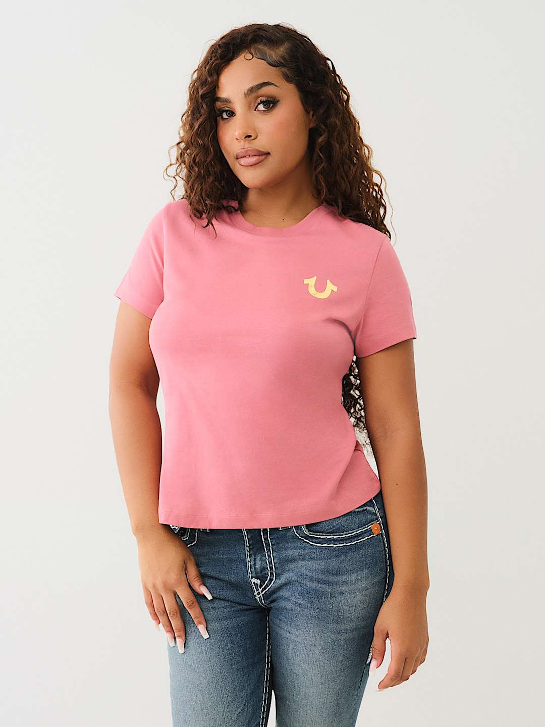 CLASSIC HORSESHOE CREW TEE, image 2