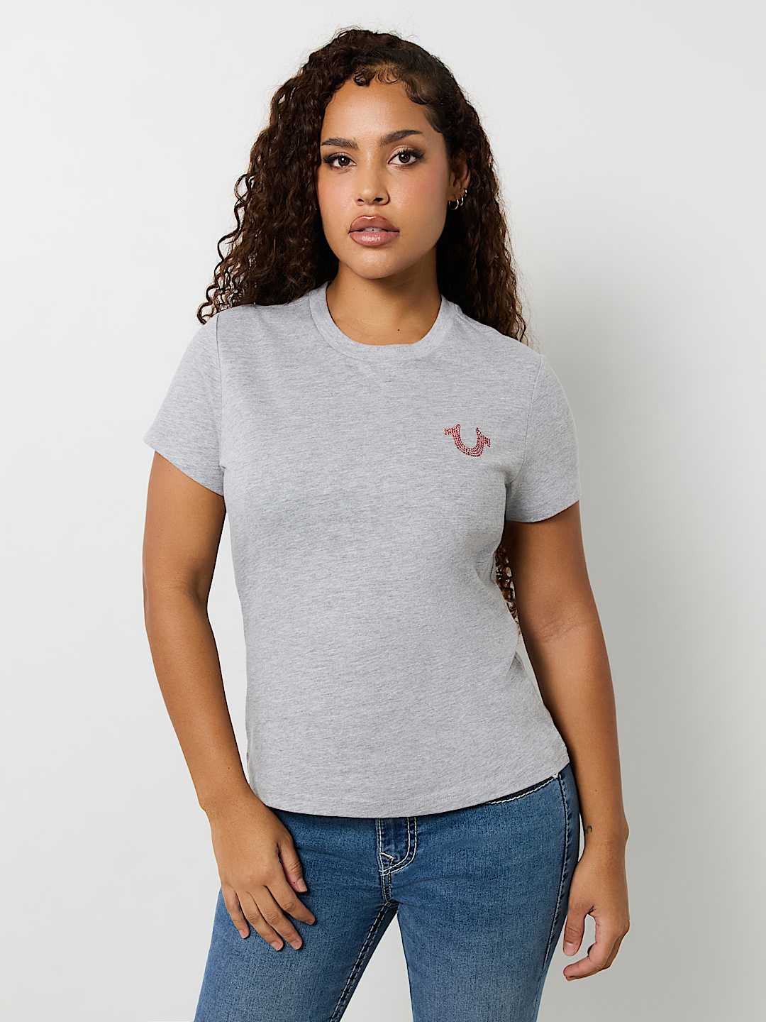 CRYSTAL RETRO WING TEE