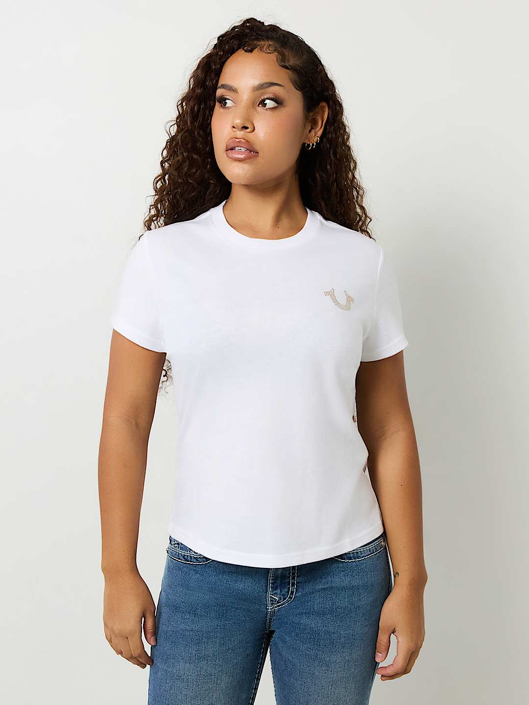 CRYSTAL RETRO WING TEE