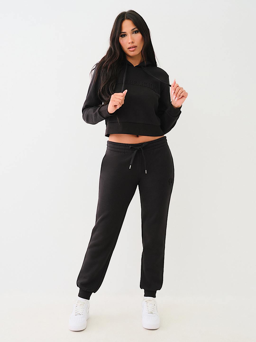 PANTALONES JOGGER CON HERRADURA EN RELIEVE, image 2