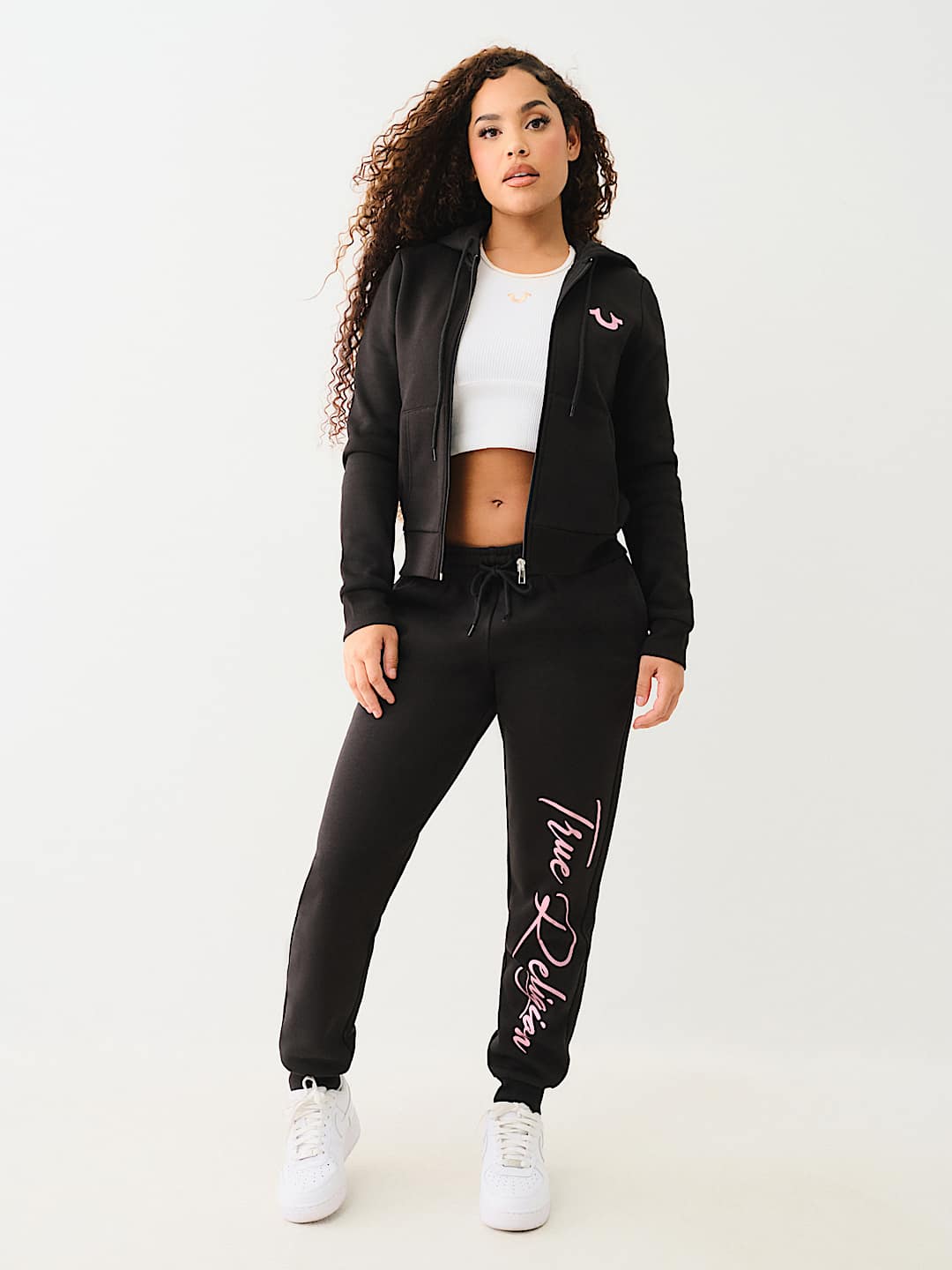METALLIC HORSESHOE ZIP HOODIE | True Religion