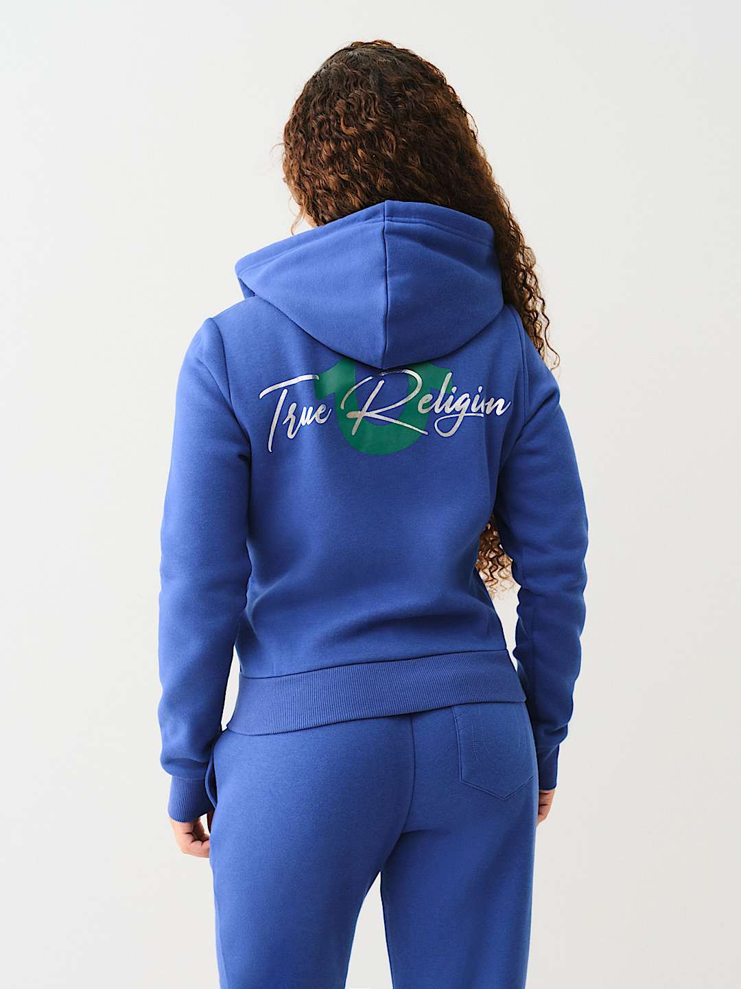 METALLIC HORSESHOE ZIP HOODIE | True Religion