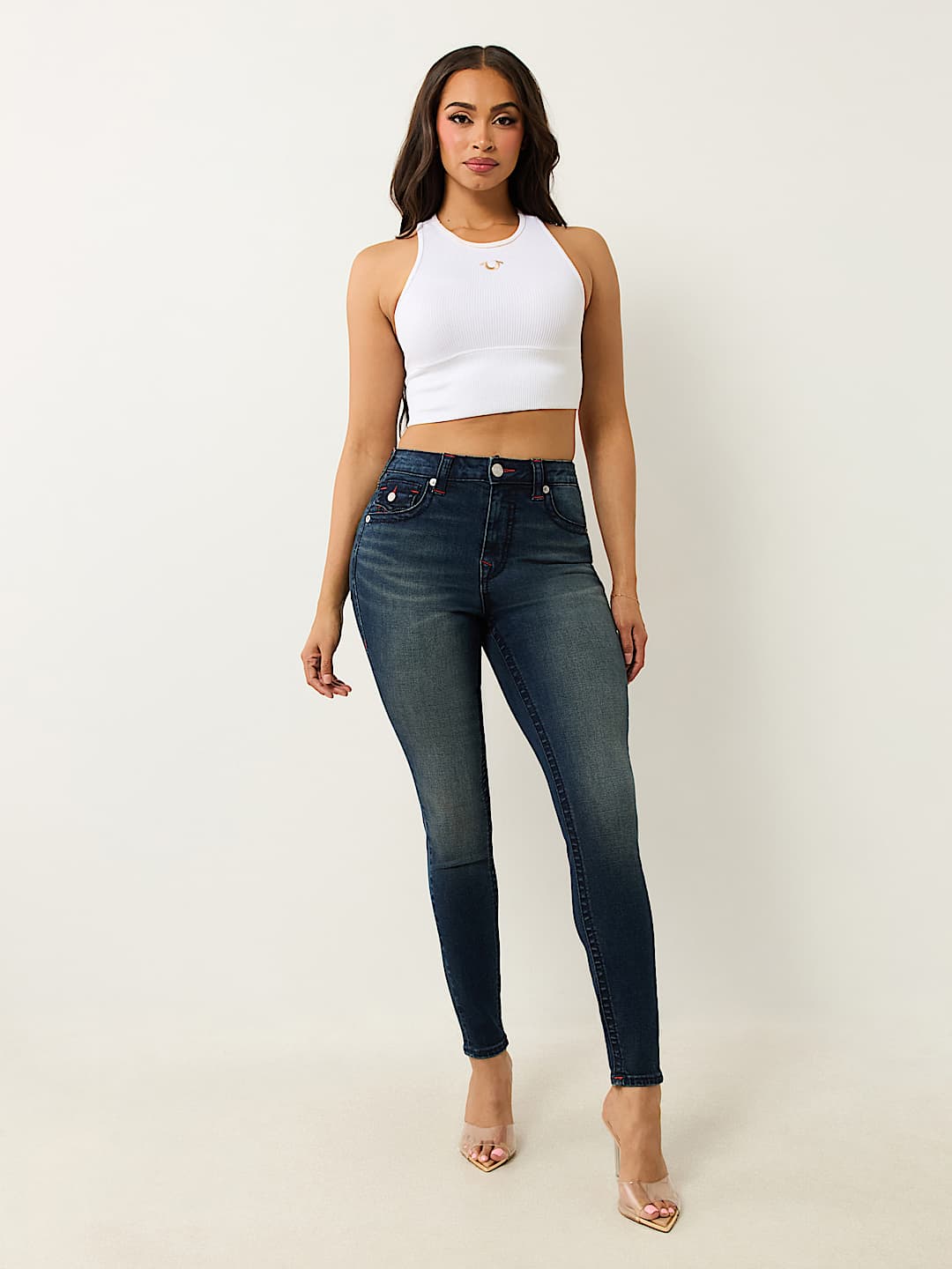 HALLE HIGH RISE BIG T SUPER SKINNY JEAN