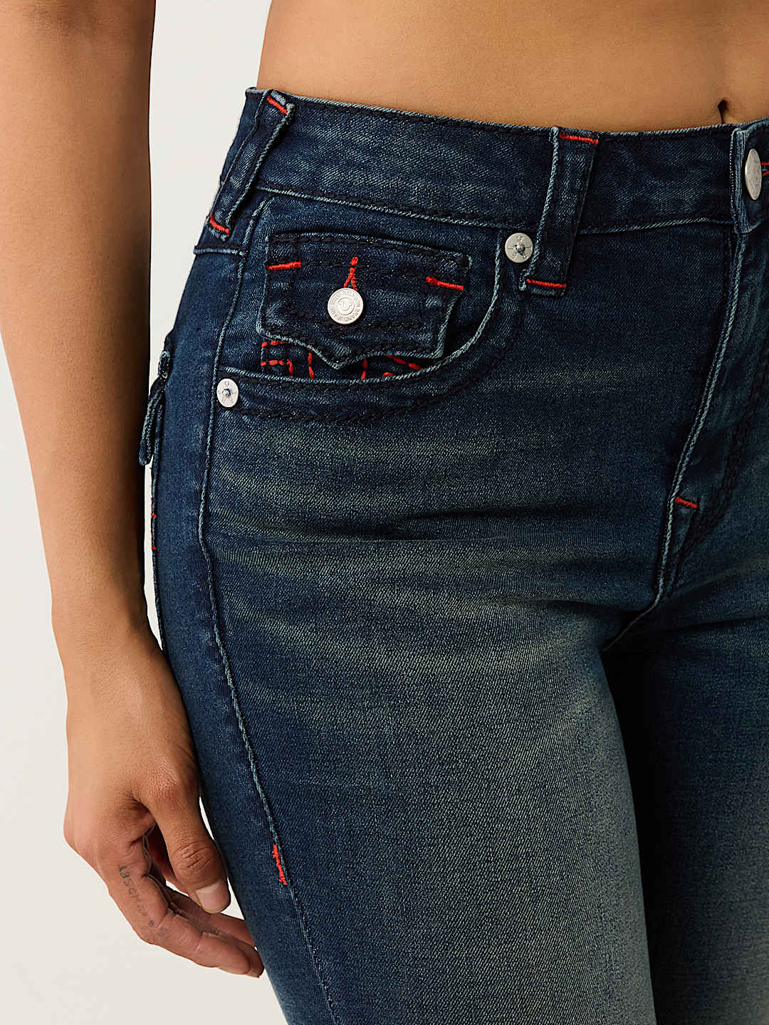 HALLE HIGH RISE BIG T SUPER SKINNY JEAN