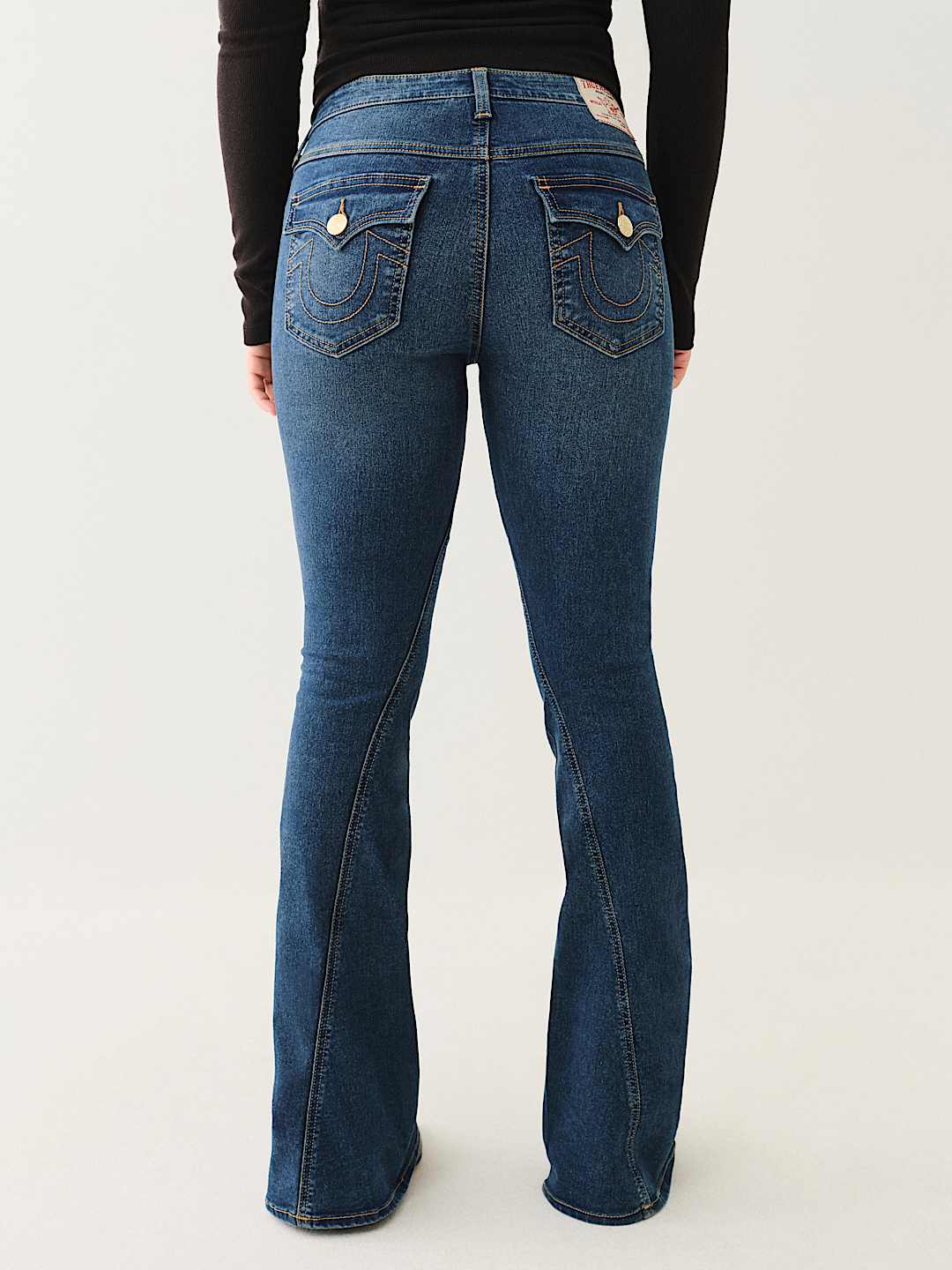 BECCA BIG T MID RISE BOOTCUT JEAN