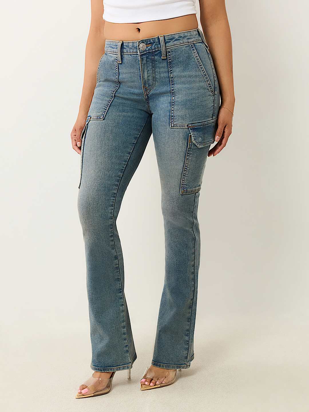 CARGO BOOTCUT JEAN