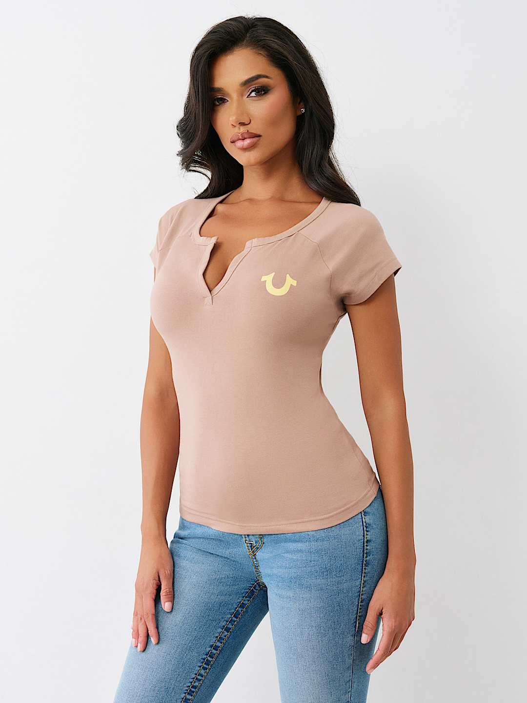 HORSESHOE LOGO RAGLAN TEE, image 4