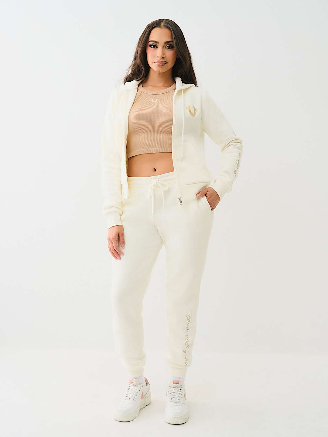 CRYSTAL SCRIPT LOGO JOGGER, image 2