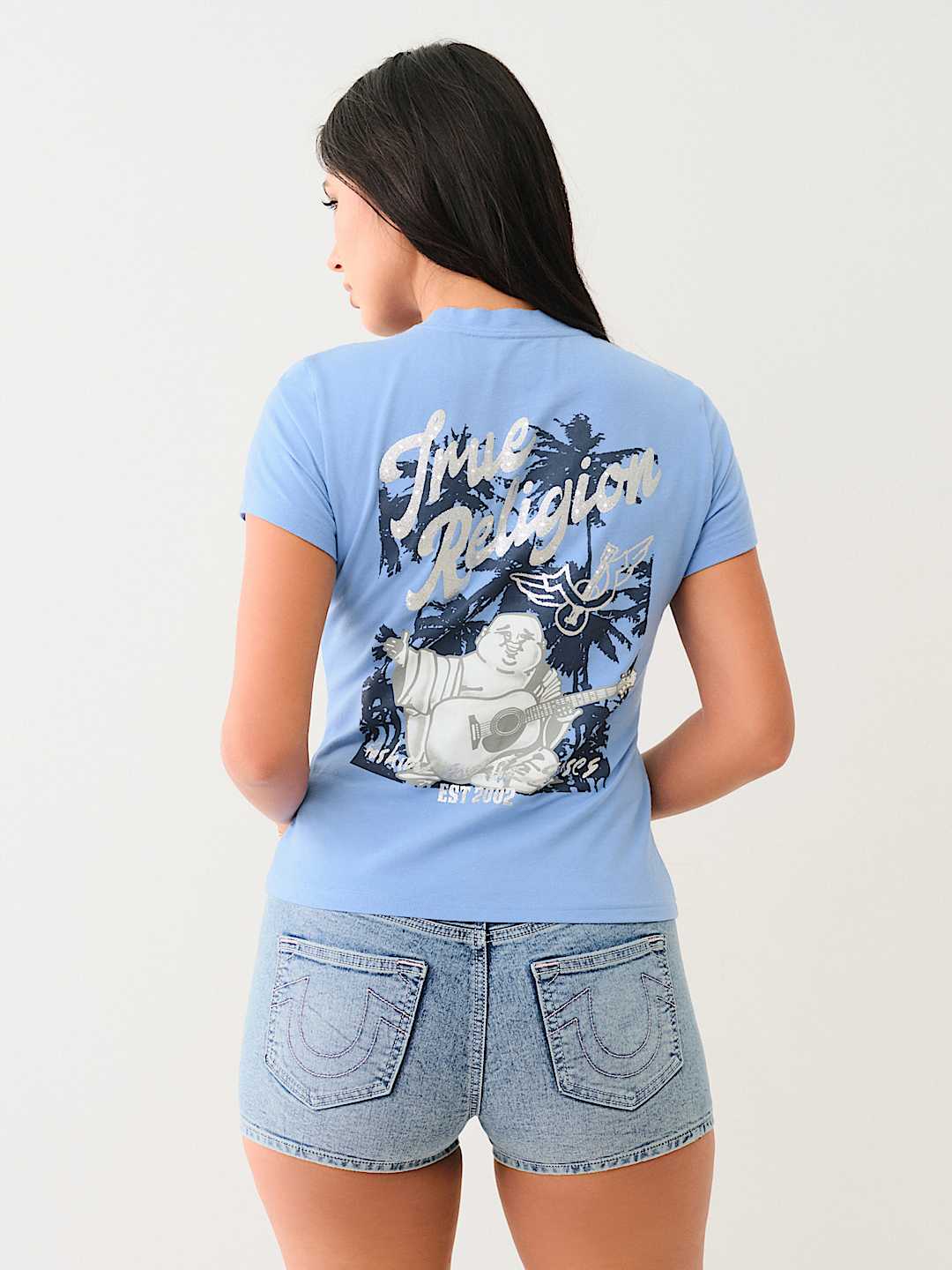 SPRING BREAK BUDDHA LOGO TEE, image 1