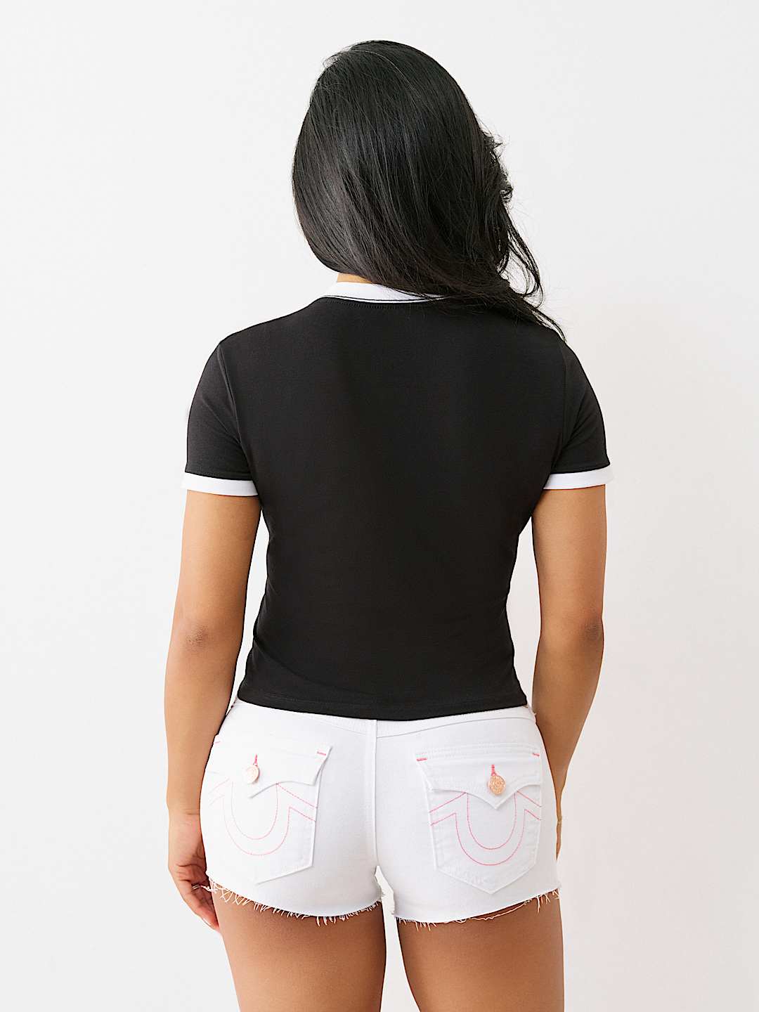 CRYSTAL RINGER BABY TEE