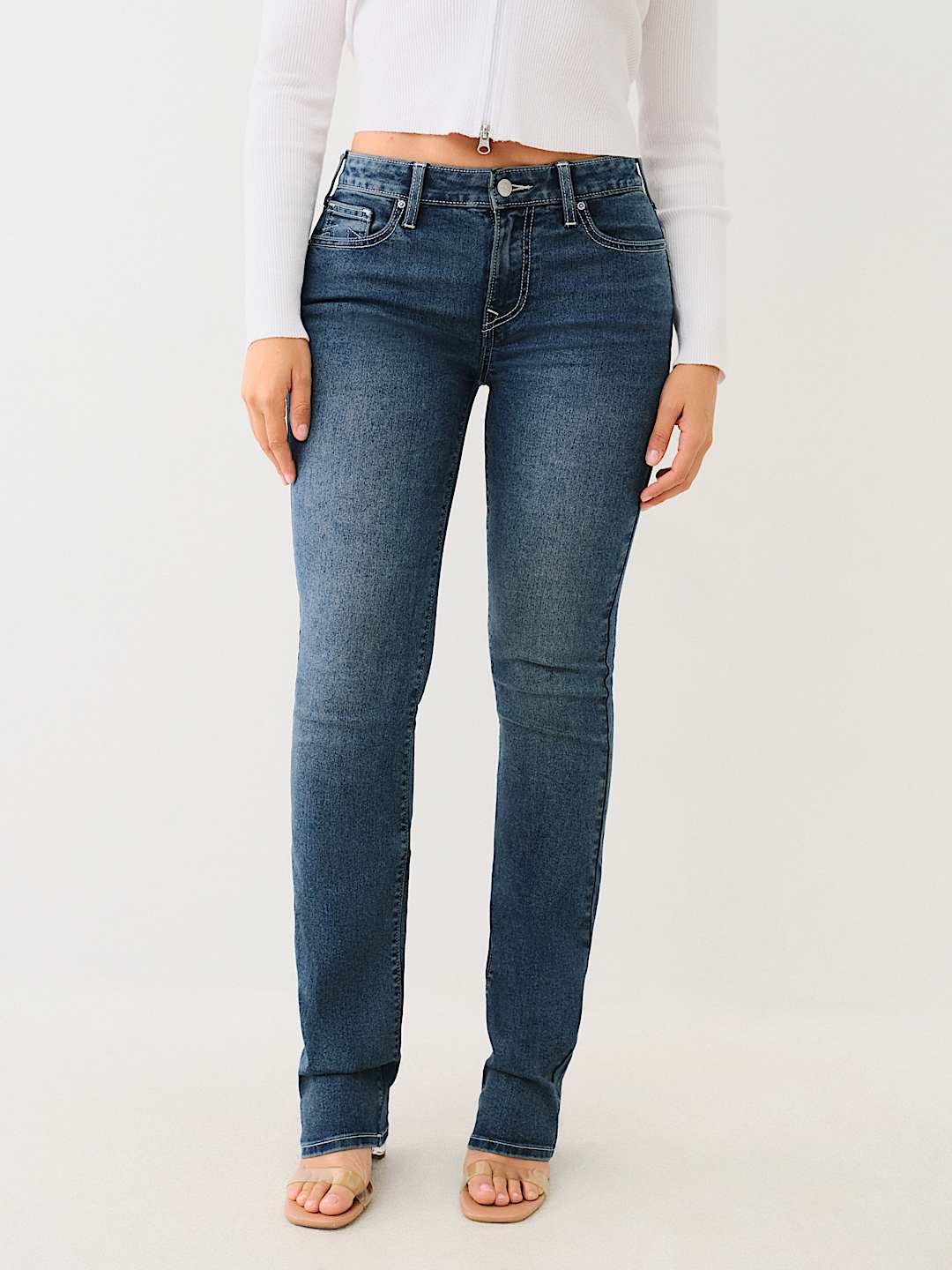BILLIE MID RISE STRAIGHT JEAN, image 1