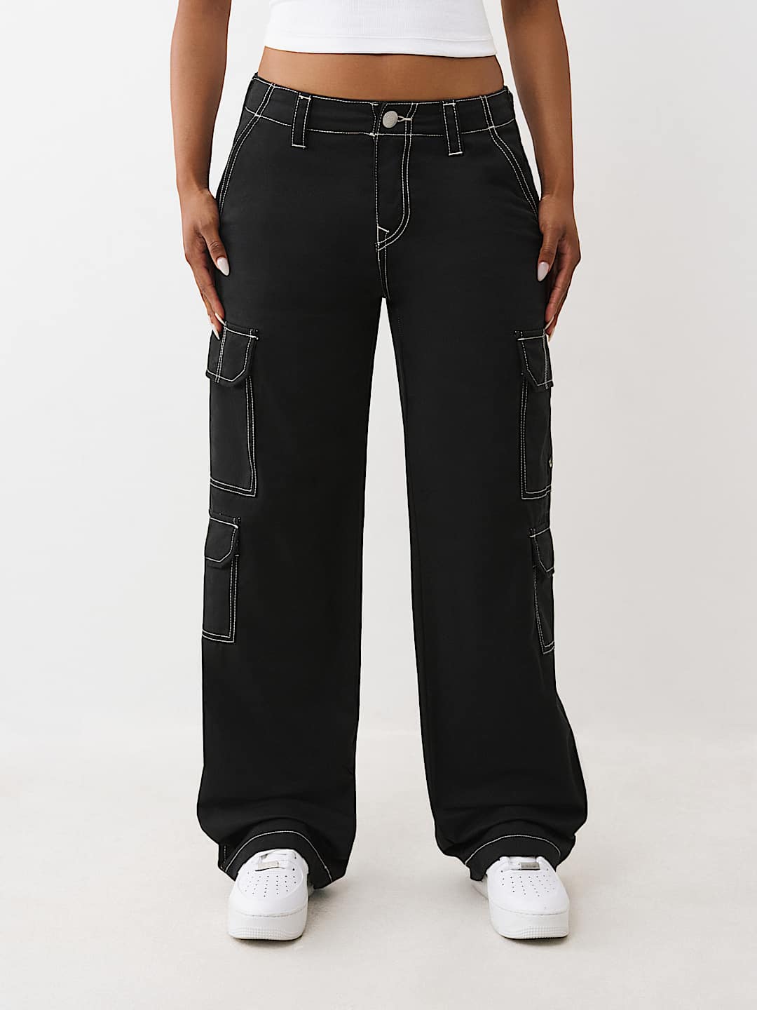 WARPED HORSESHOE SINGLE NEEDLE CARGO PANT, image 3