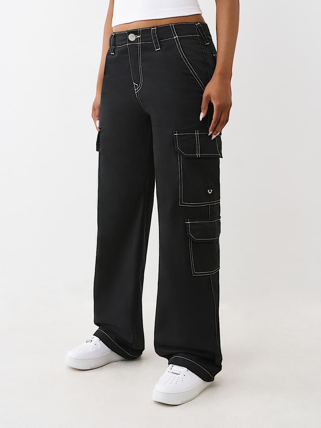 WARPED HORSESHOE SINGLE NEEDLE CARGO PANT, image 4