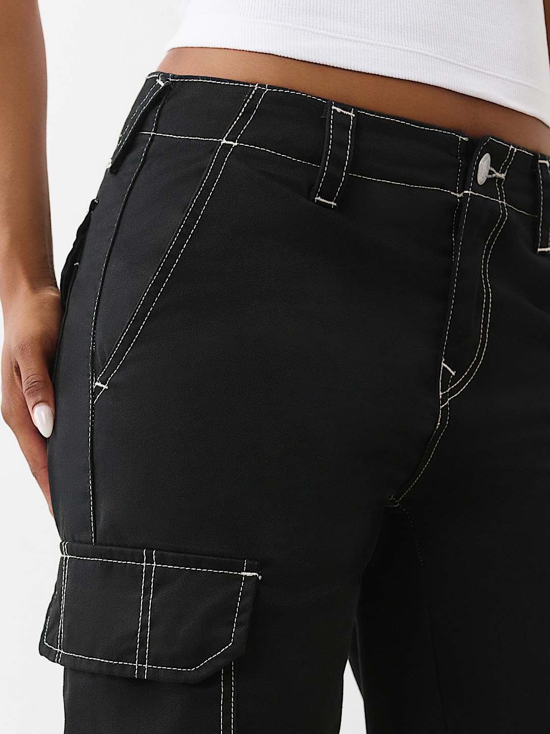 WARPED HORSESHOE SINGLE NEEDLE CARGO PANT, image 8