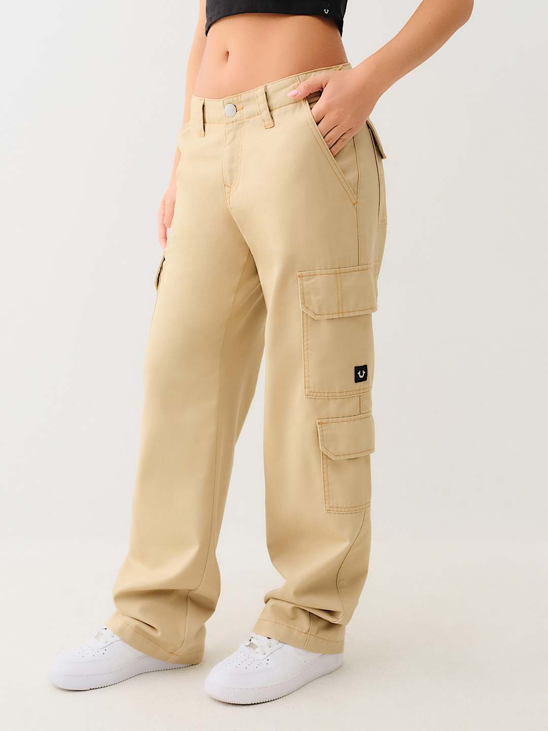 WARPED HORSESHOE SINGLE NEEDLE CARGO PANT
