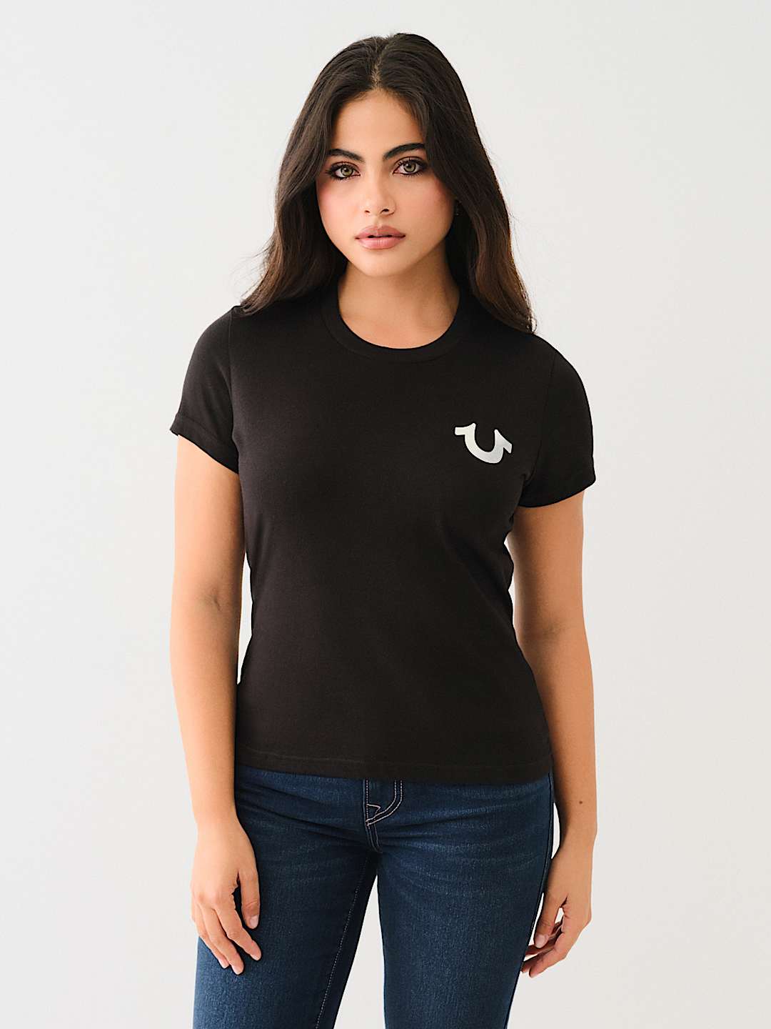 TRUE RELIGION WINGED HORSESHOE TEE, image 2