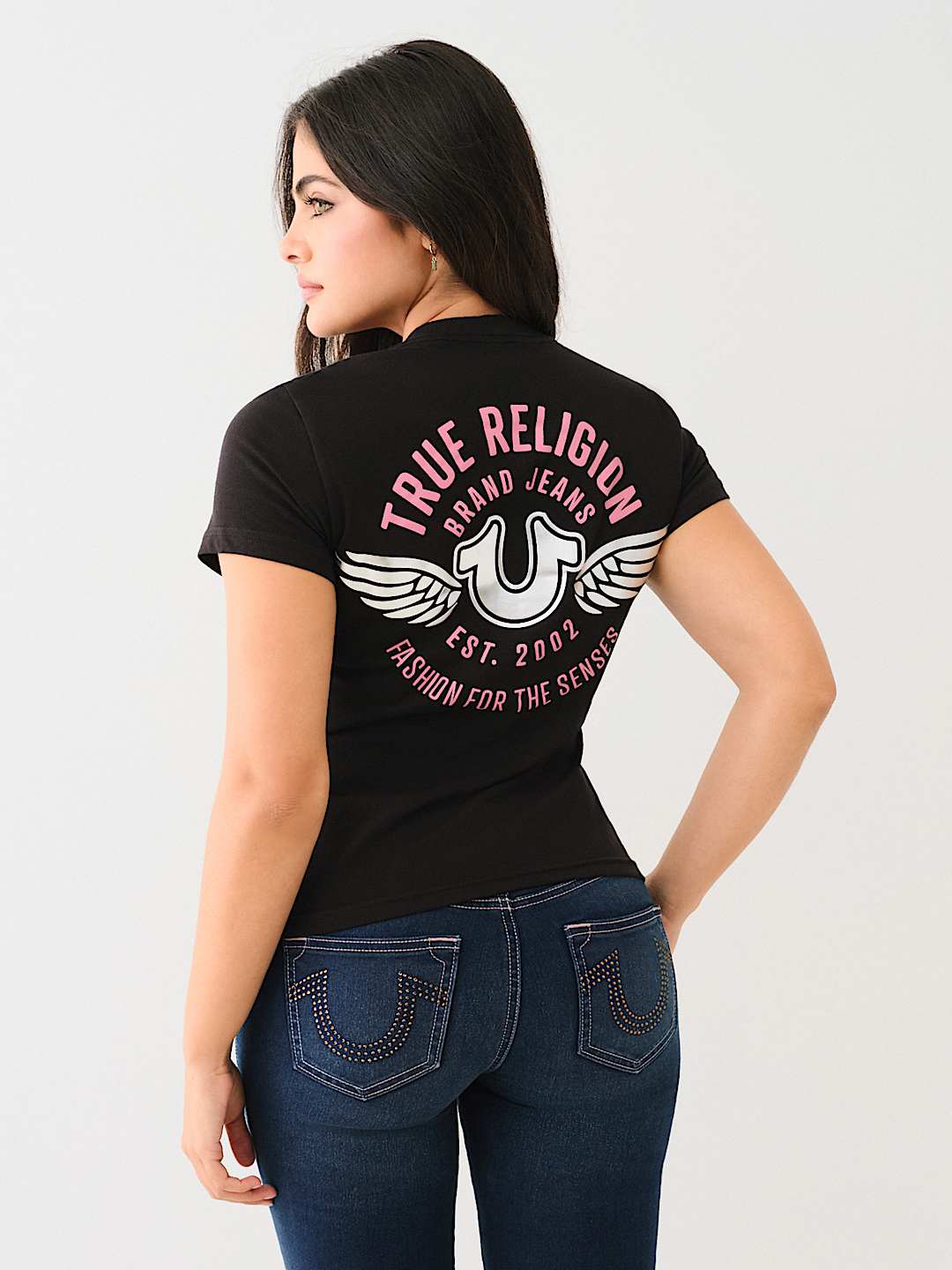 TRUE RELIGION WINGED HORSESHOE TEE, image 5