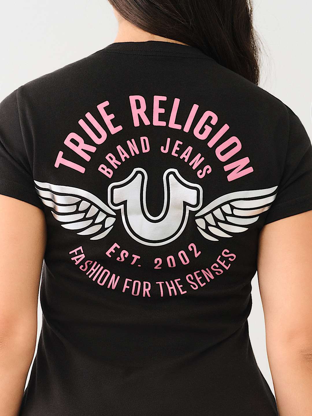 TRUE RELIGION WINGED HORSESHOE TEE, image 1
