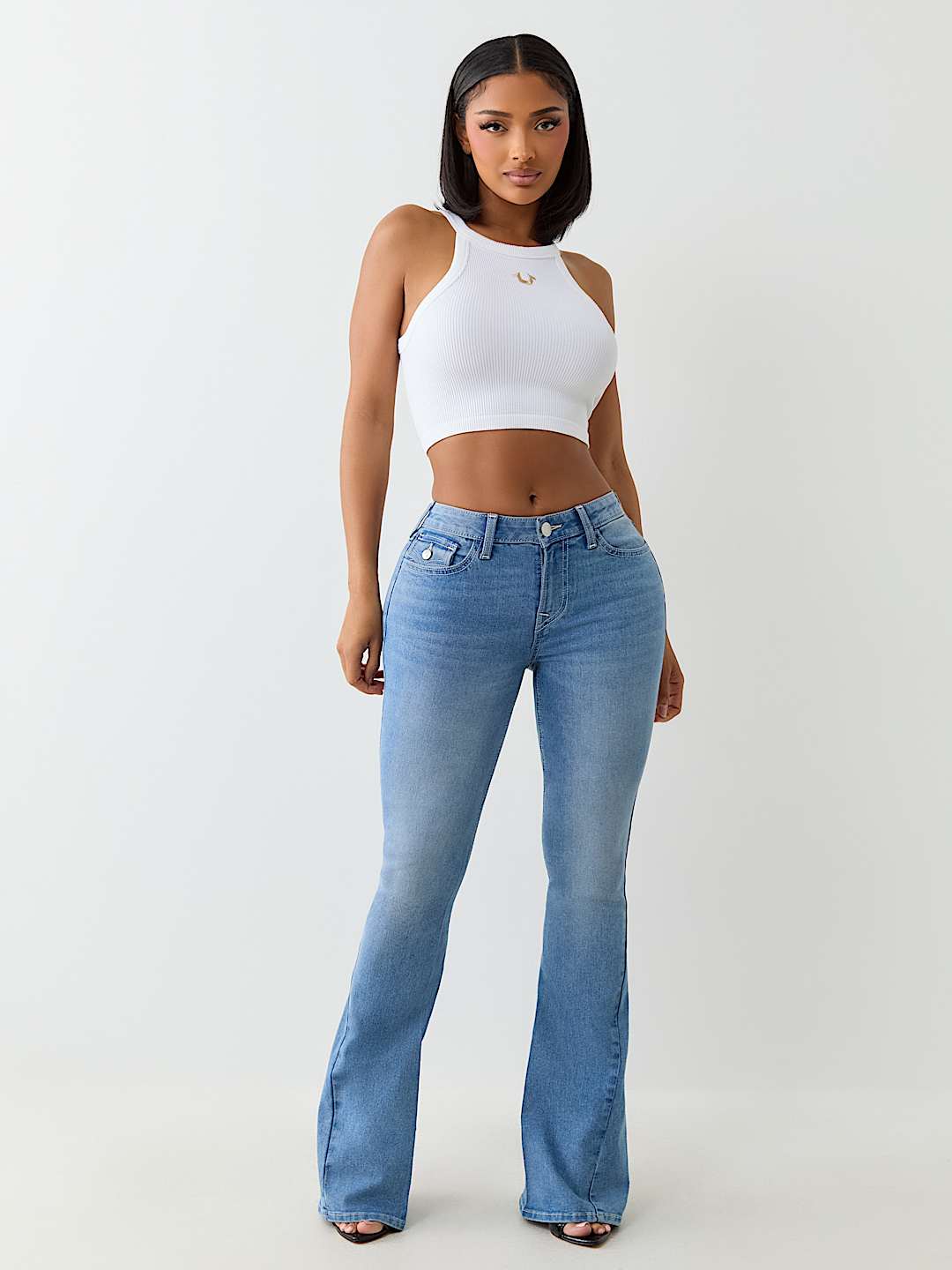 JOEY MID RISE FLARE JEAN